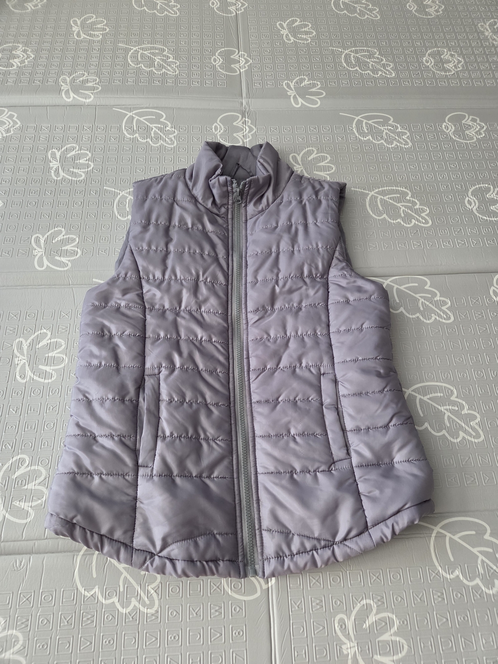 Rue21 Junior Womens Quilted Light Purple Vest Size Medium